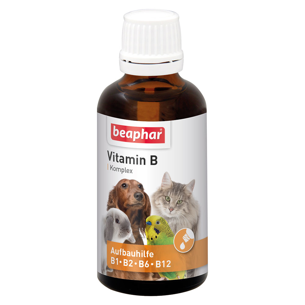 50ml beaphar Vitamine B Complex voor Huisdieren