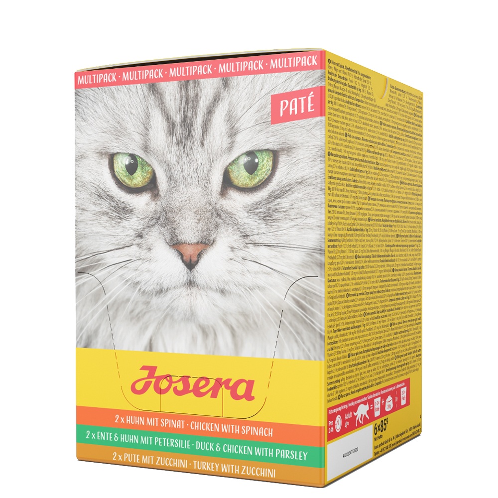 Josera Paté Multipack Kattenvoer – 6 x 85 g