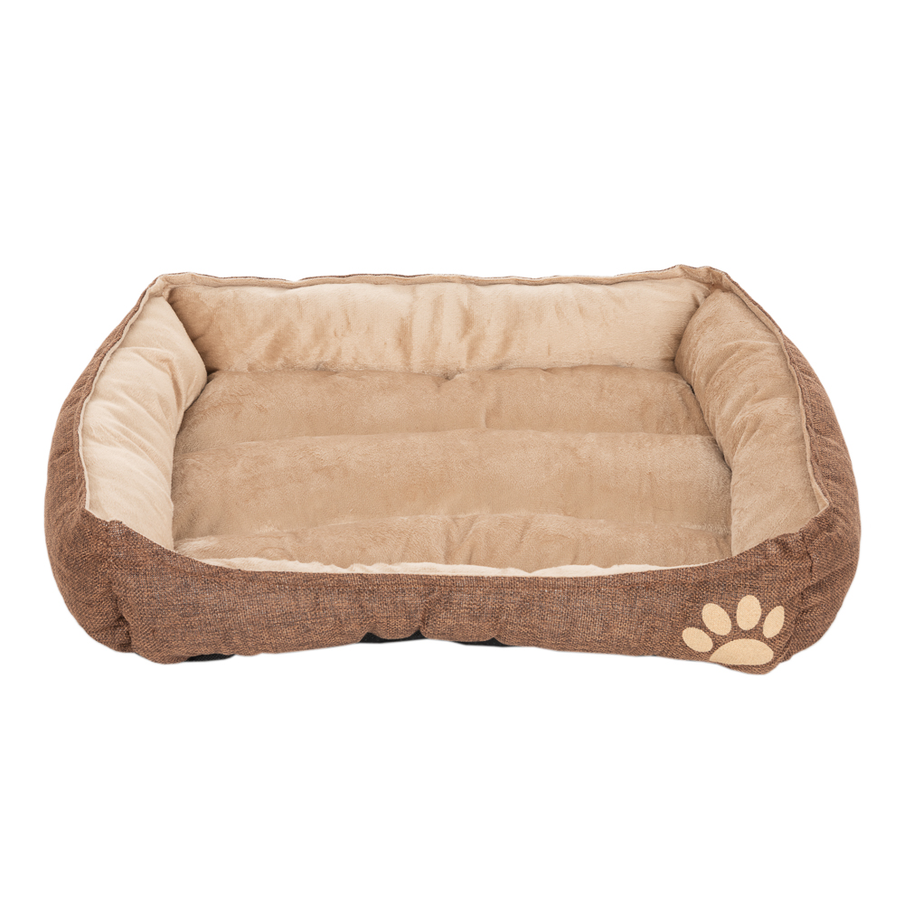 Hondenmand Knuffel Basic 54x48x11 cm Bruin