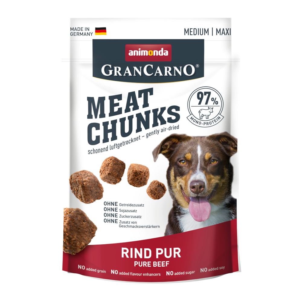 80g Meat Chunks Puur Rund Animonda Hondensnacks