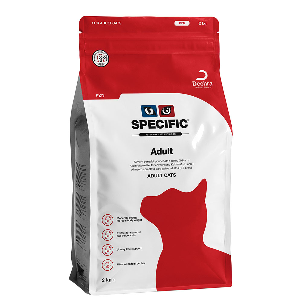 2x2kg Cat FXD Adult Specific Kattenvoer