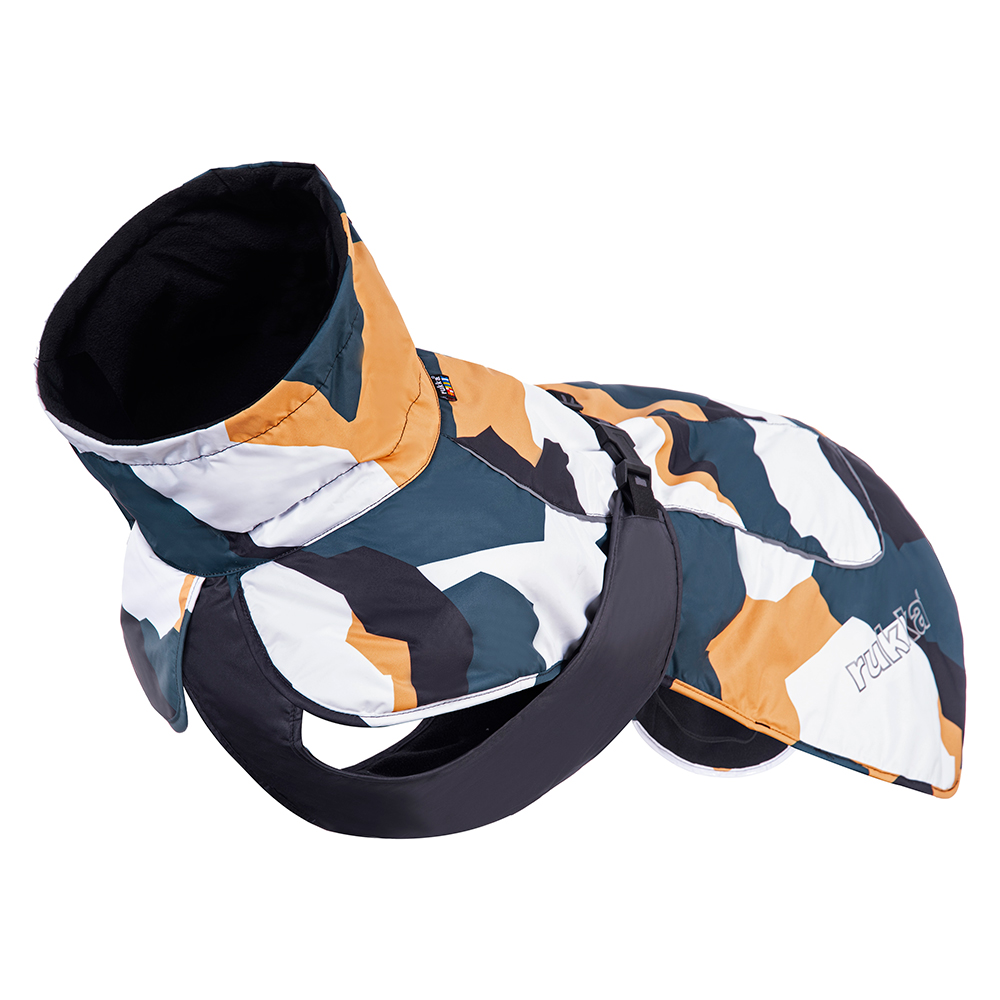 Rukka® Stormy hondenjas camouflage ca.38cm ruglengte (maat 35) hond