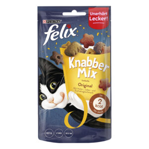 3x60g Knabbel Mix Original Felix Kattensnacks