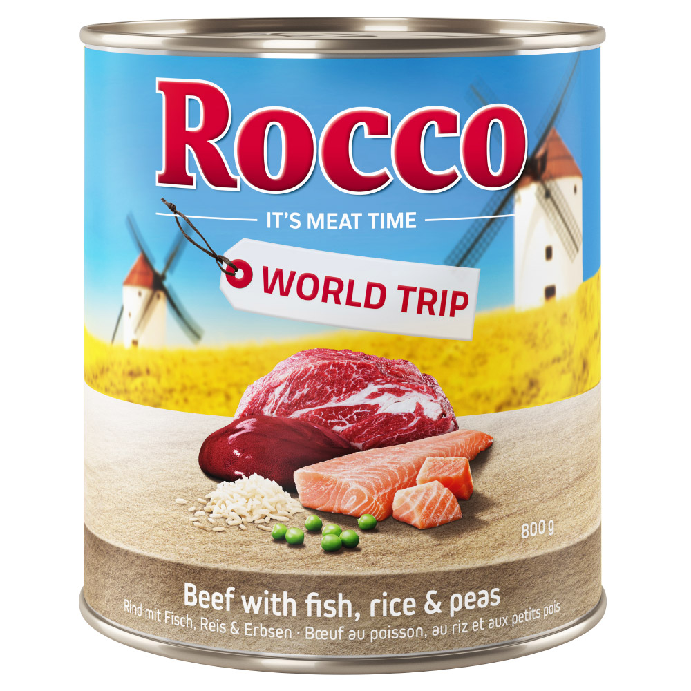 Rocco World Trip Spanje Hondenvoer – 24 x 800 g