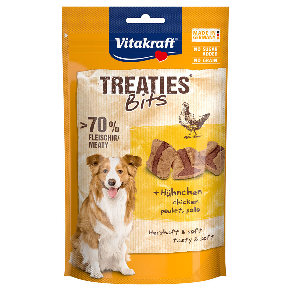 120g Treaties Bits Kip Vitakraft Hondensnacks