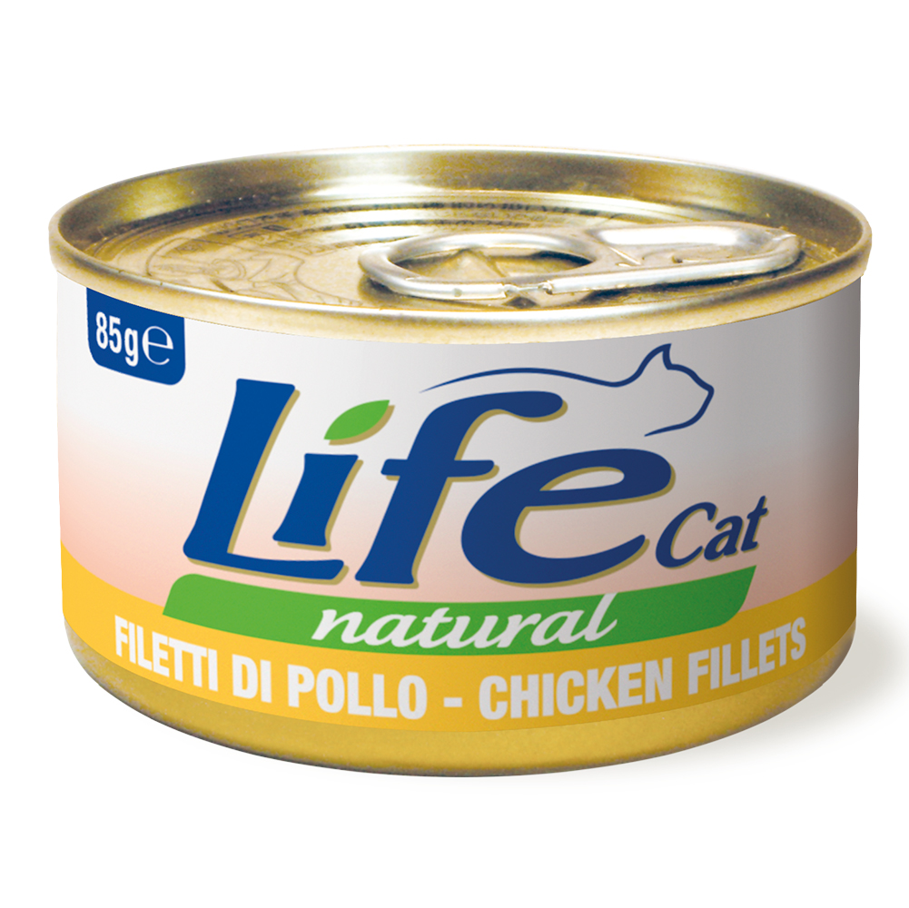 24x85g Life Cat Natural adult kip nat kattenvoer
