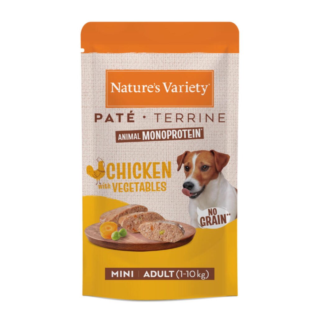 Voordeelpakket Nature’s Variety Paté No Grain Adult Mini 16 x 150 g – Kip 16 x 150 g