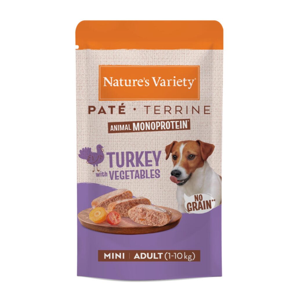 Voordeelpakket Nature’s Variety Paté No Grain Adult Mini 16 x 150 g – Kalkoen 16 x 150 g