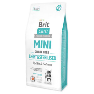 2x 7kg Brit Care Mini Grain Free Light & Sterilised Droog Hondenvoer