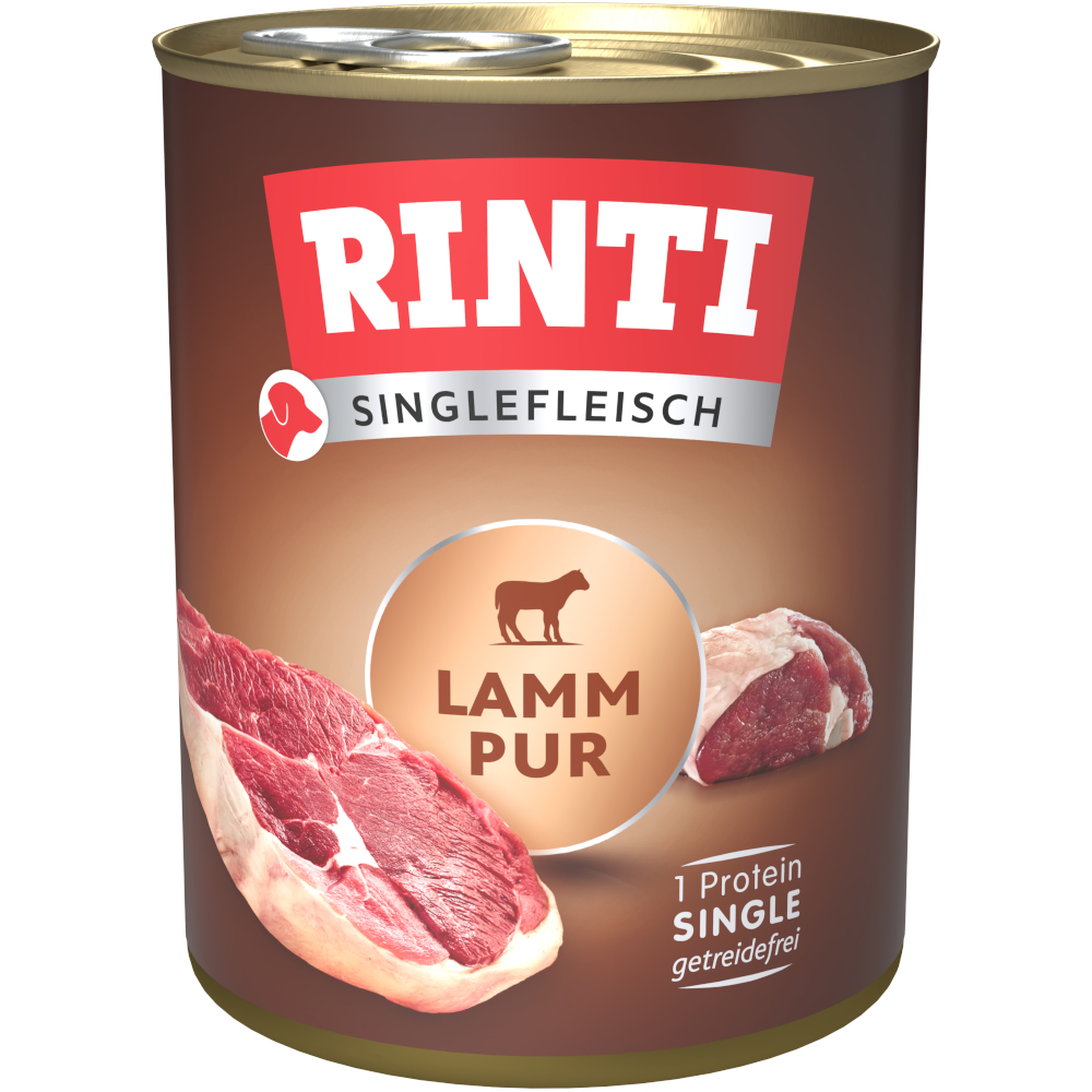 RINTI Singlefleisch 6 x 800 g  – Puur Lam
