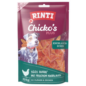 225g Rinti Chicko Plus Knoflook Hondensnacks