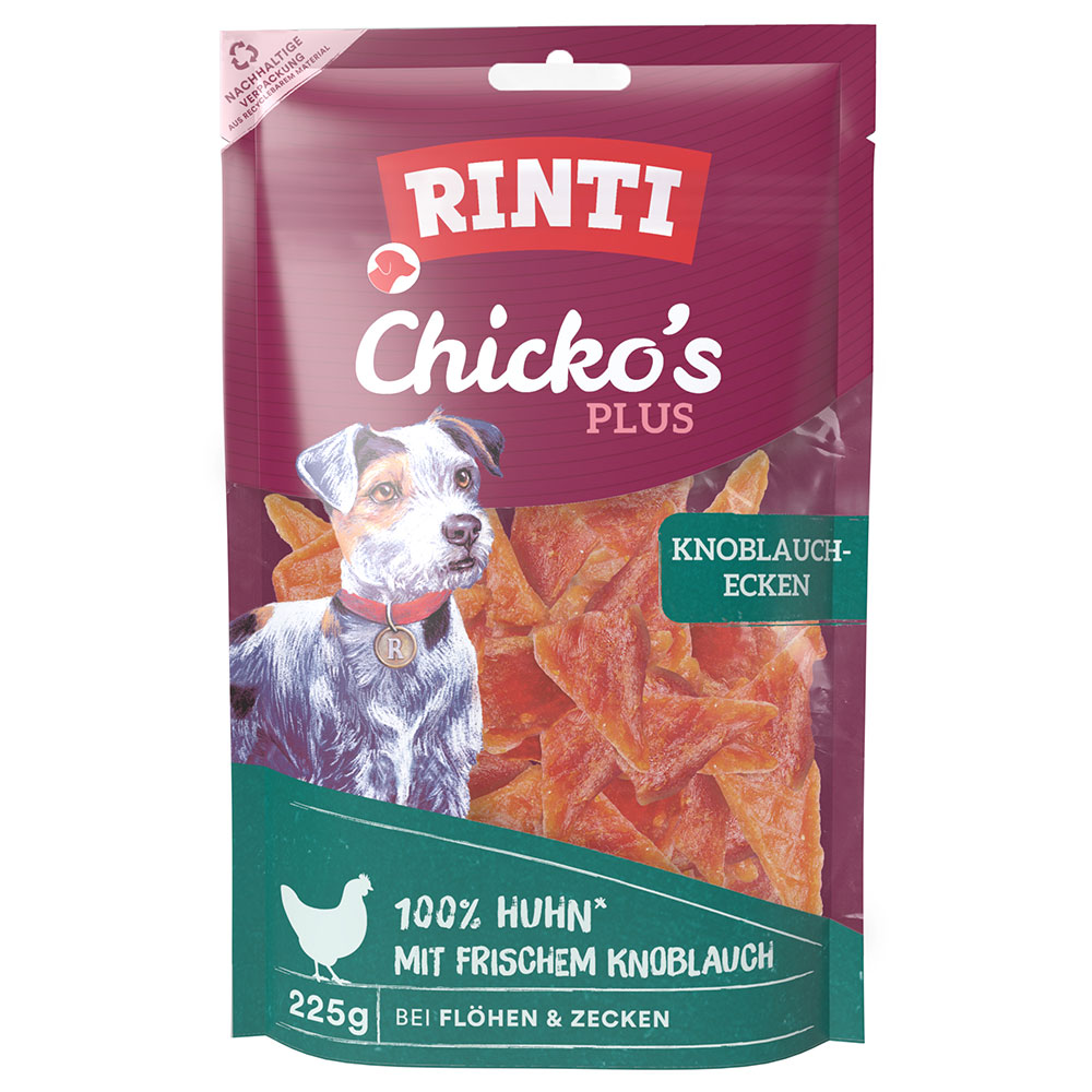 225g Rinti Chicko Plus Knoflook Hondensnacks
