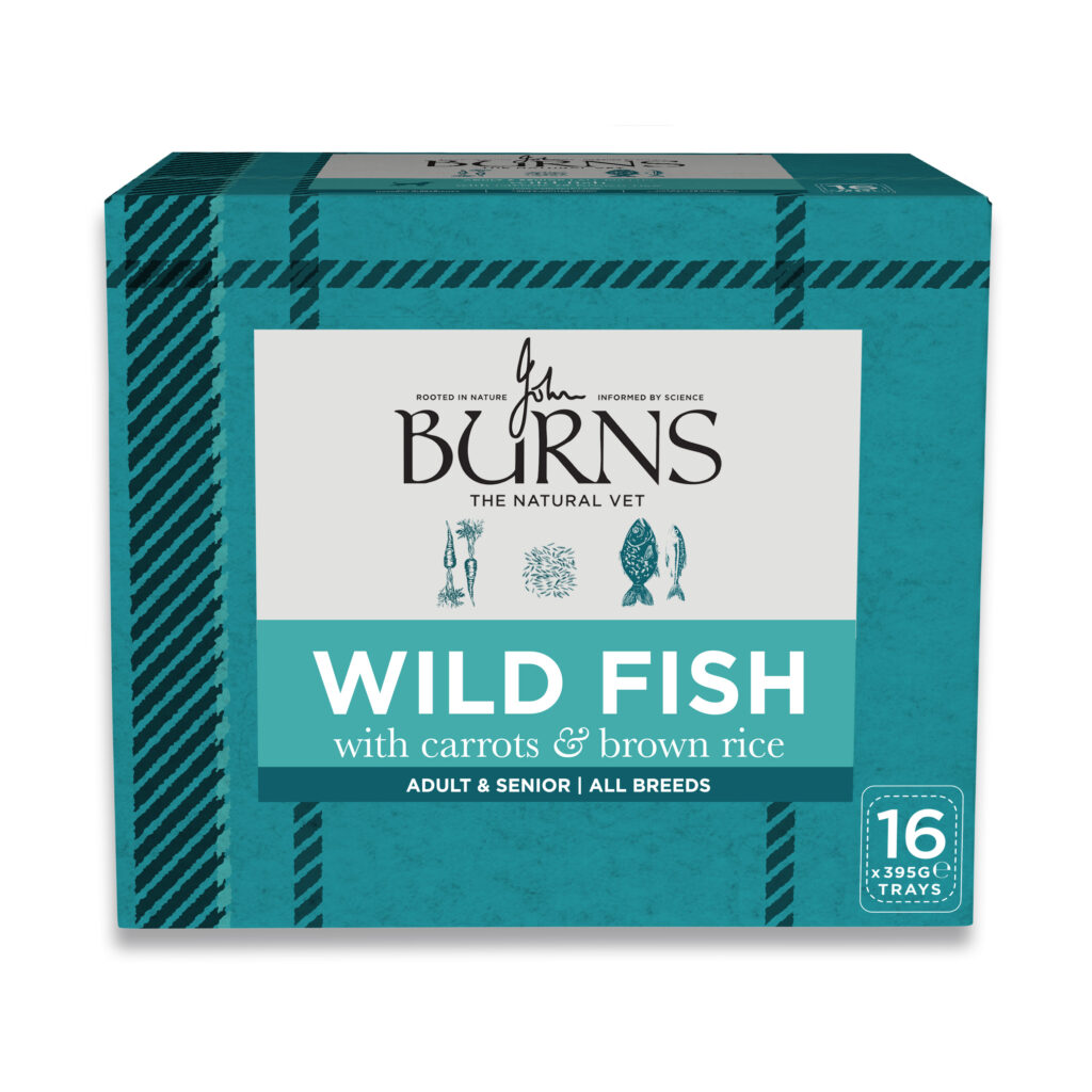 Burns natvoer voor honden 16 x 395 g – Vis