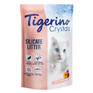 6x 5L Flower-Power Tigerino Crystals Kattenbakvulling
