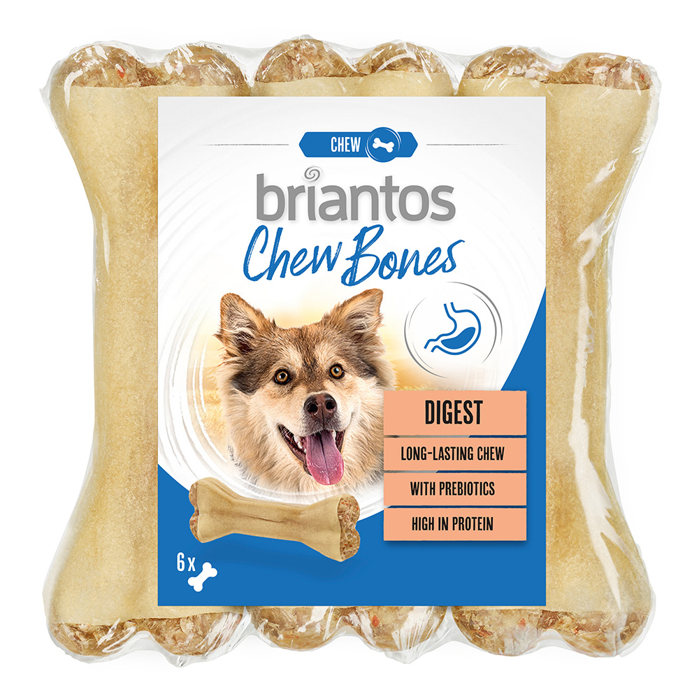 Briantos Chew Bones Digest (met Prebiotica) – 12 x 12 cm (660 g)