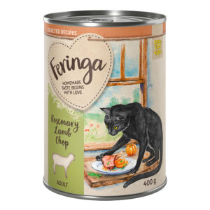 24x400g Rozemarijn Lamskotelet Feringa Selected Recipes Katten Natvoer