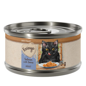 24x70g Zalm met Tonijn Feringa Juicy Fillet Katten Natvoer