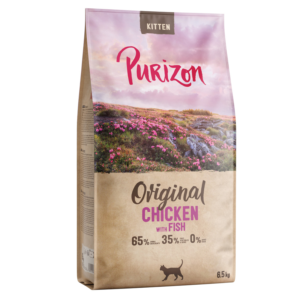 Purizon Kitten Kip & Vis – graanvrij – Nieuw Receptuur: 6,5 kg