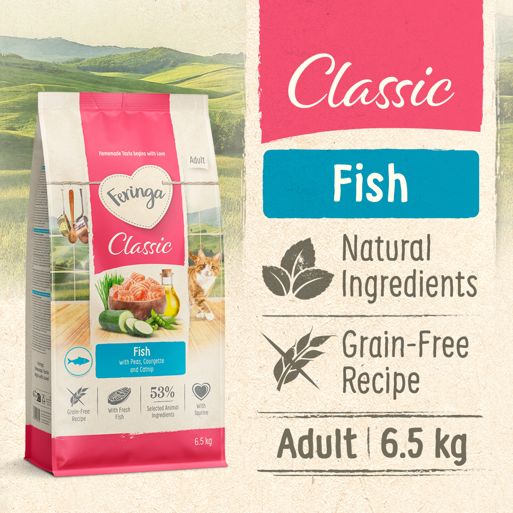 Feringa Adult Classic vis – Nieuw Receptuur: Dubbelpak: 2 x 6,5 kg ( 13 kg )