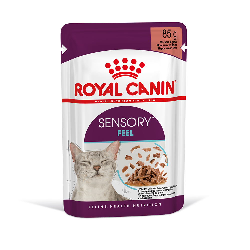 96x 85g Royal Canin Sensory Feel in Saus Nat Kattenvoer