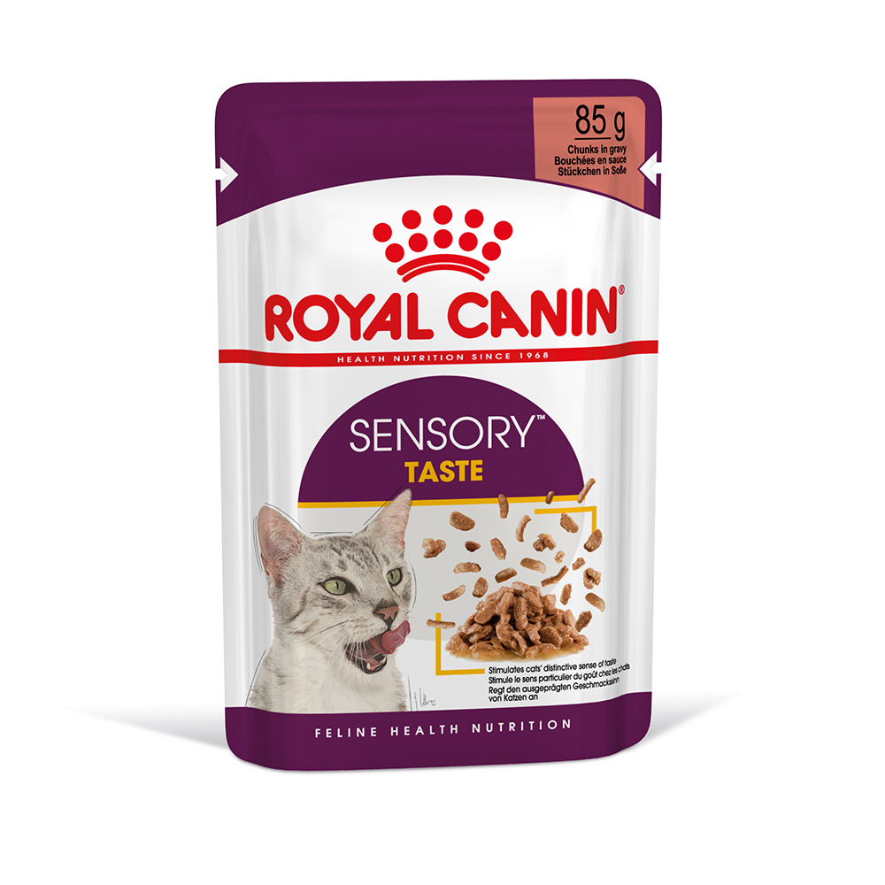 24x85g Sensory Taste in Saus Royal Canin Kattenvoer