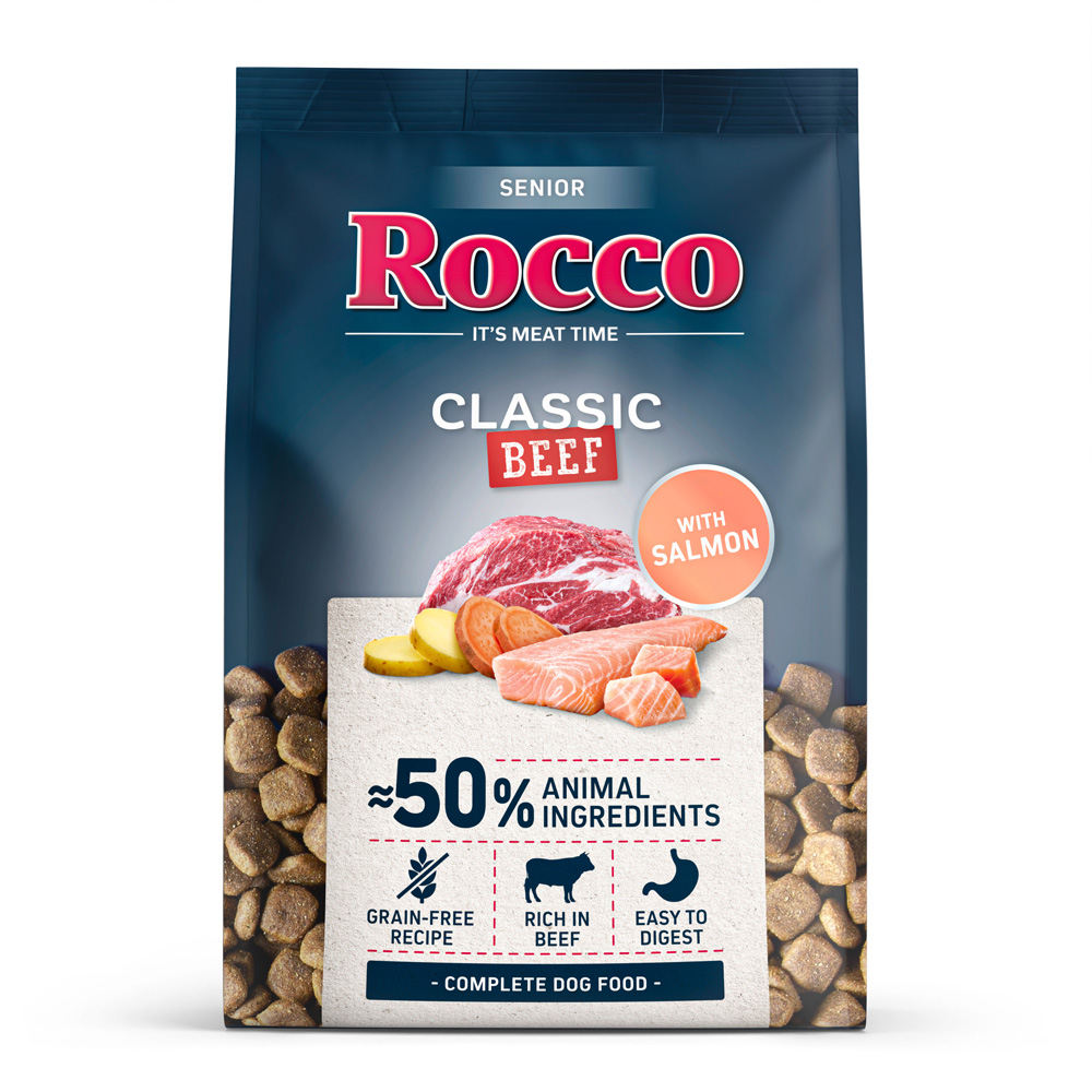Rocco Senior Klassiek Rundvlees met Zalm – 1 kg