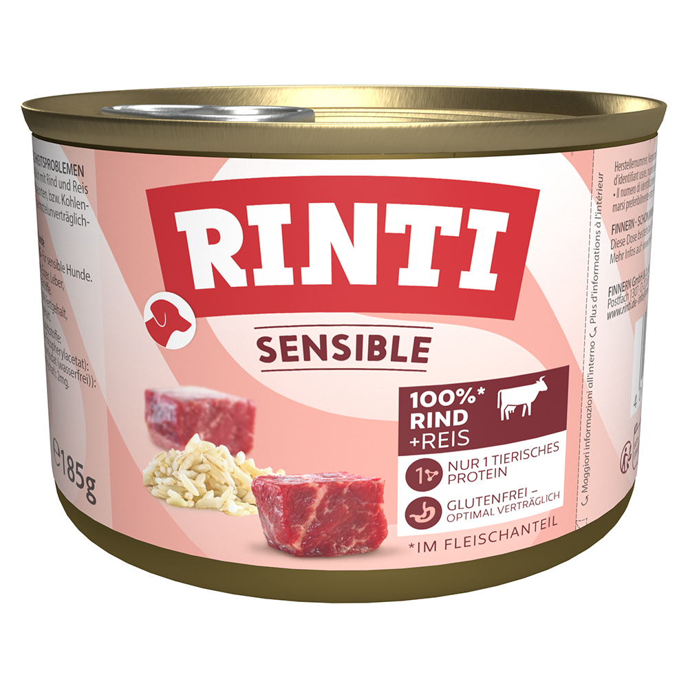 Rinti Sensible Nieuw Zeeland 6 x 185 g – Rund & Rijst