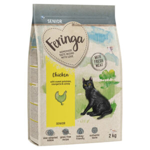 2kg Feringa Senior 7+ Kip droogvoer voor katten