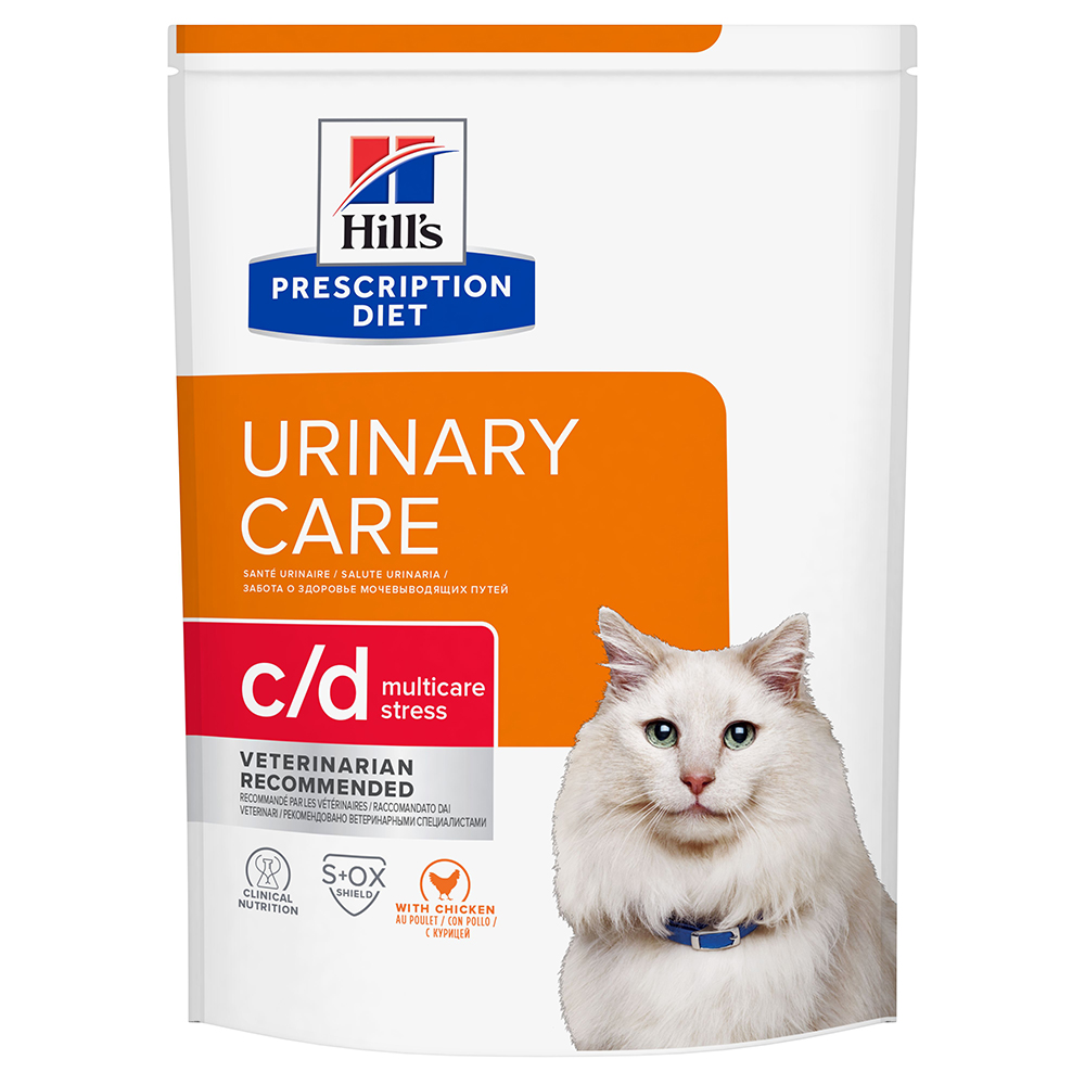 3kg C/D Urinary Stress met Kip Hill’s Prescription Diet Kattenvoer
