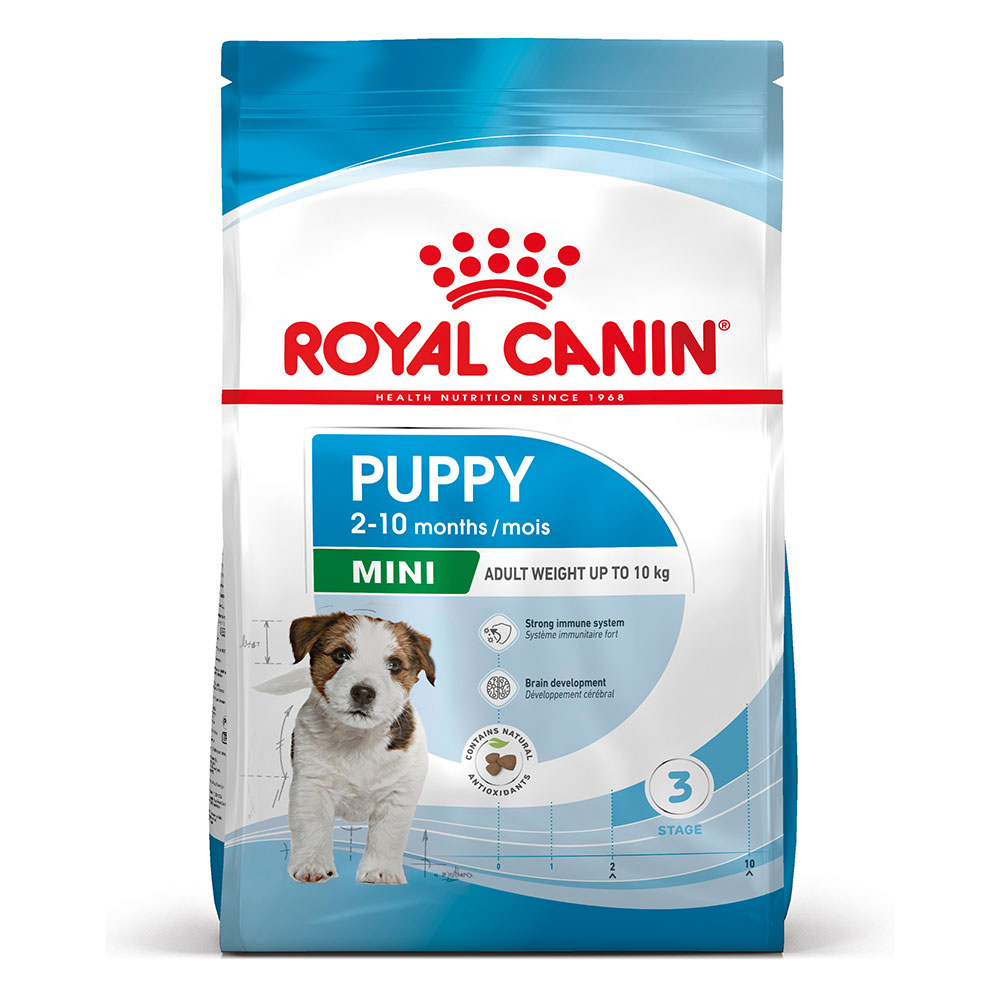 2x8kg Mini Puppy Royal Canin Hondenvoer