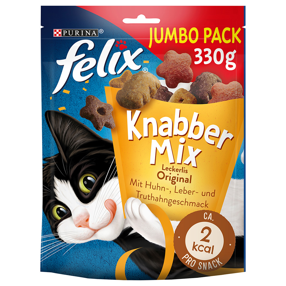 330g Knabbel Mix Original Felix Kattensnacks