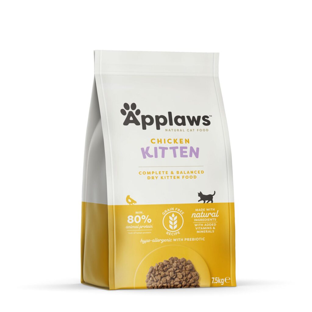 2×7,5kg Kitten Kip Applaws Kattenvoer