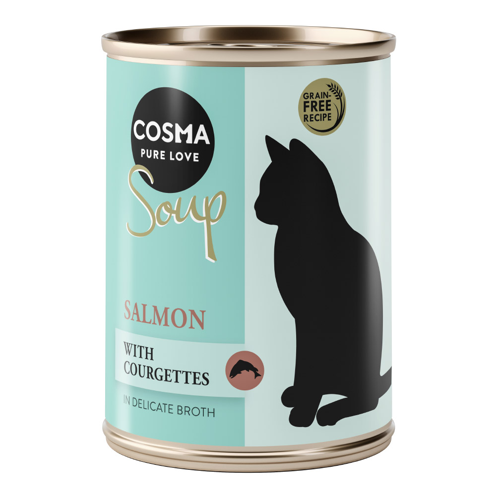 Voordeelpakket Cosma Soup 24 x 100 g – Zalm met Courgette