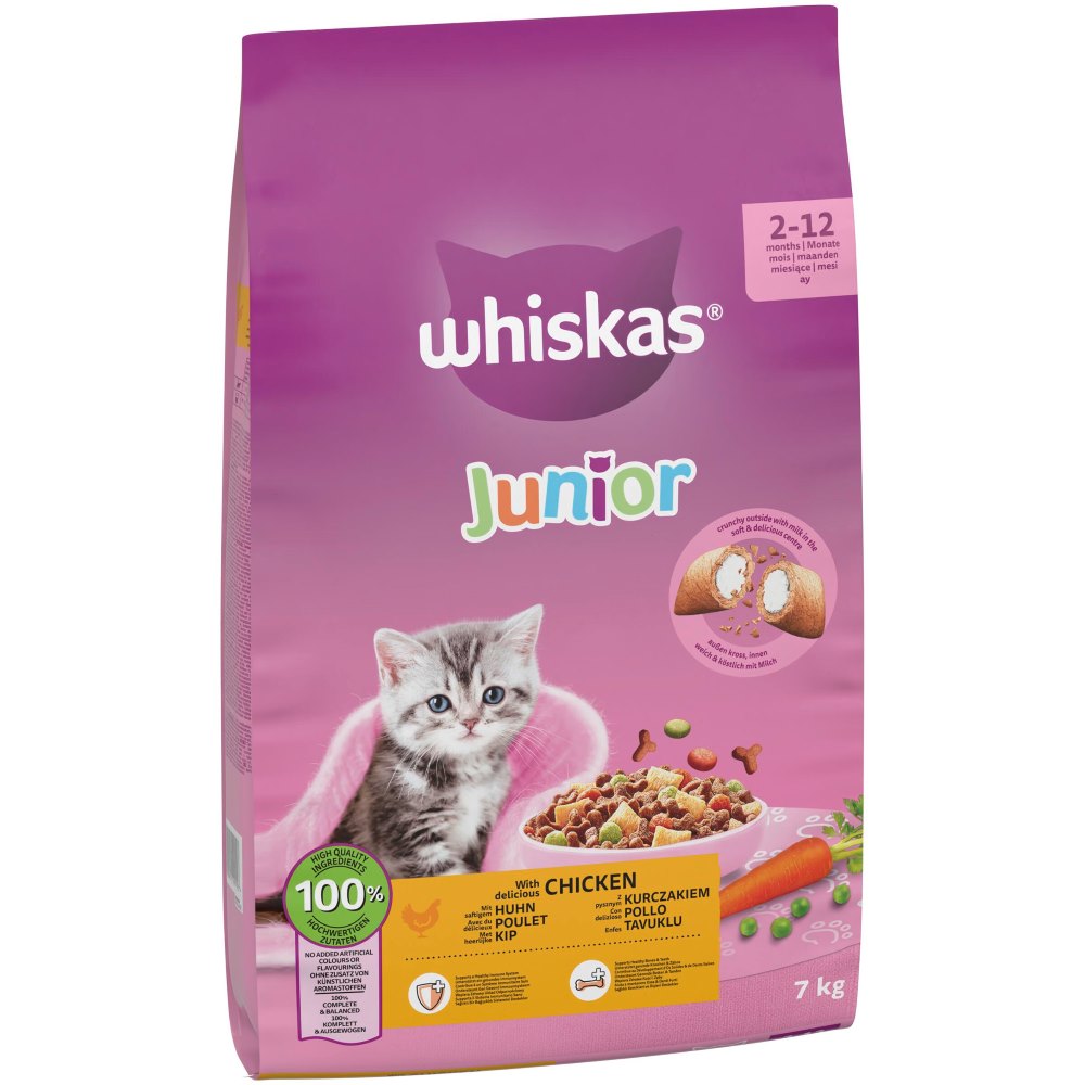 7 kg Junior Kip Whiskas