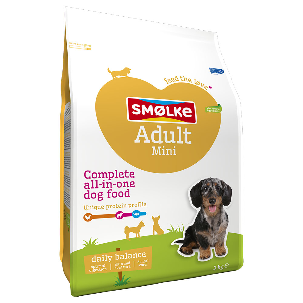 2x3kg Adult Mini Daily Balance Smølke Hondenvoer