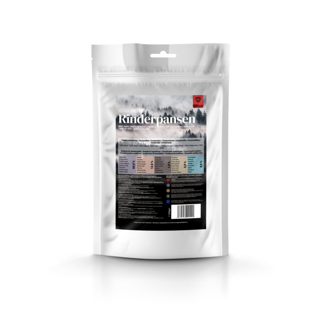 3x200g George & Bobs runderpens hondensnacks