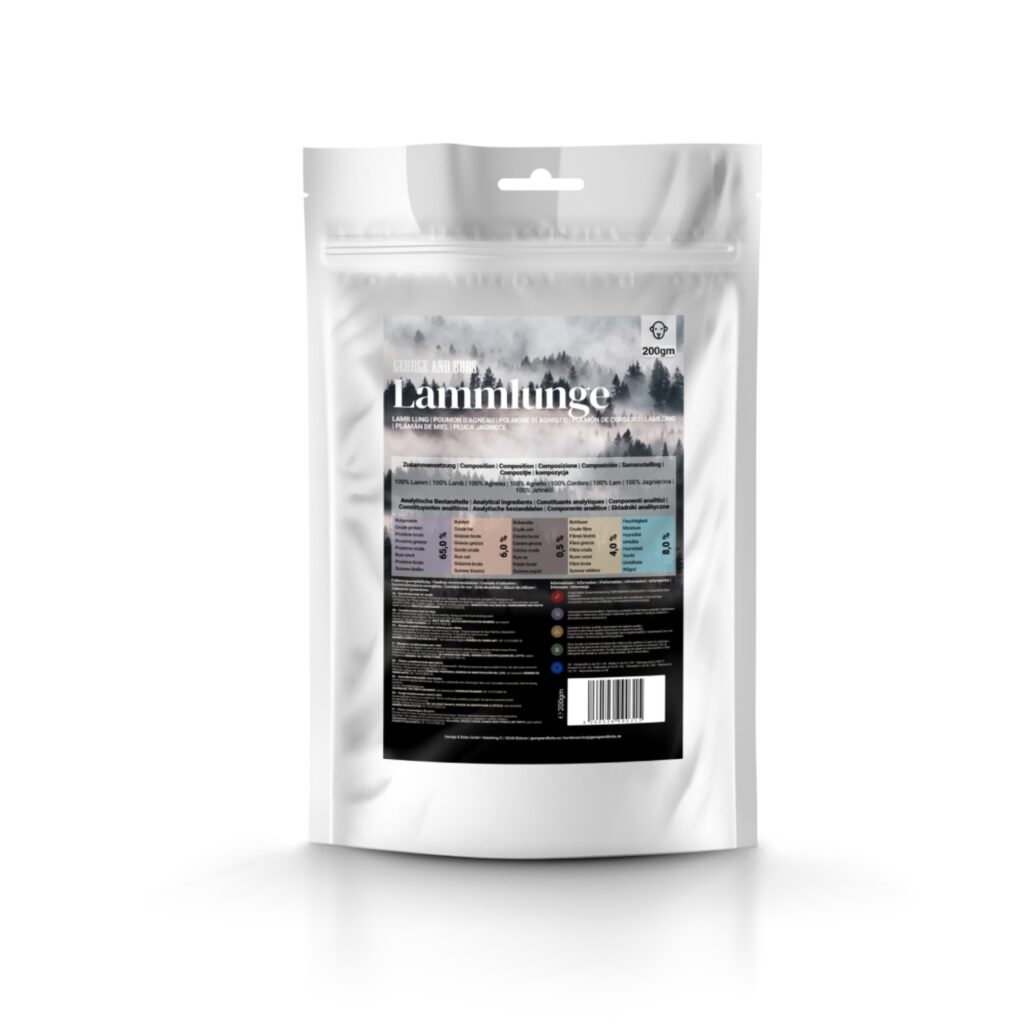 3x200g George & Bobs lamslong hondensnacks