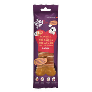 120g Lucky Jim kau Bot L Kaas & Collageen Bacon Hondensnacks
