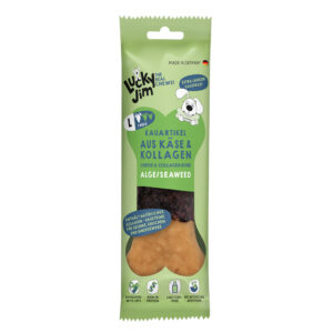 120g Lucky Jim kau Bot L Kaas & Collageen Algen Hondensnacks