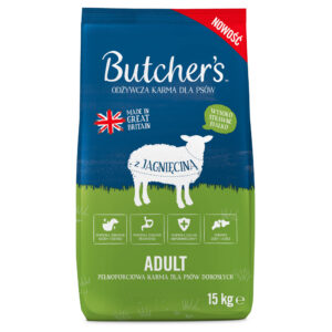 Voordeelpakket: 2×15 kg Butcher’s Adult met lam droog hondenvoer
