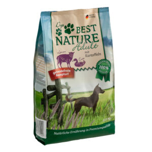 Voordeelpakket: 3×2,5 kg Best Nature Dogs Eend & Lam droog hondenvoer