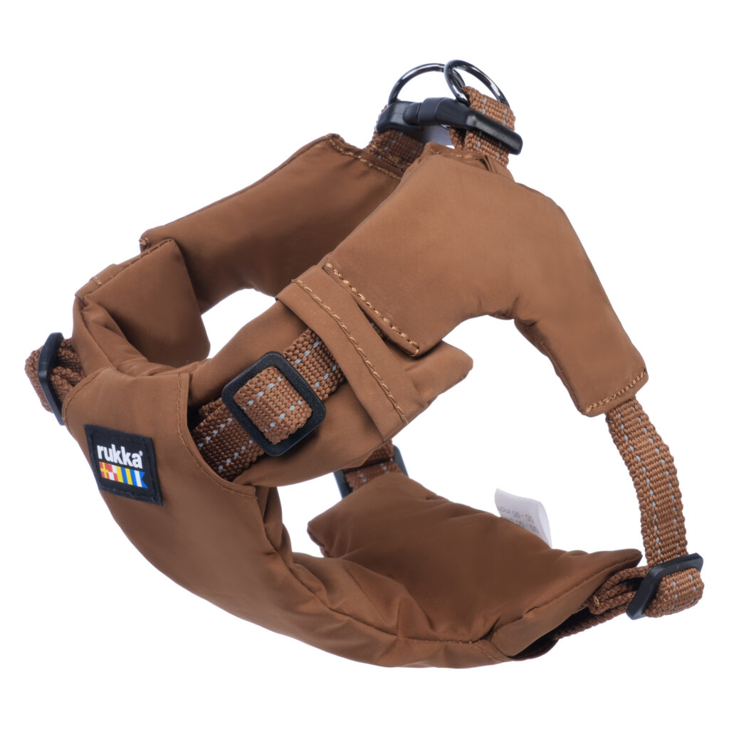 Rukka Puff Hondentuig Mini, cognac Gr.XS 30–40 cm borstomvang