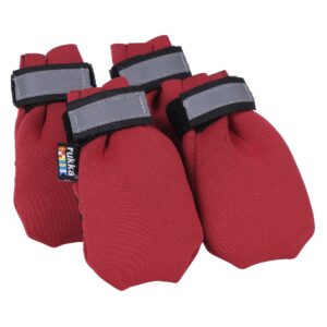 Rukka Hondenschoenen Neopreen, rood Maat 1 B25 mm