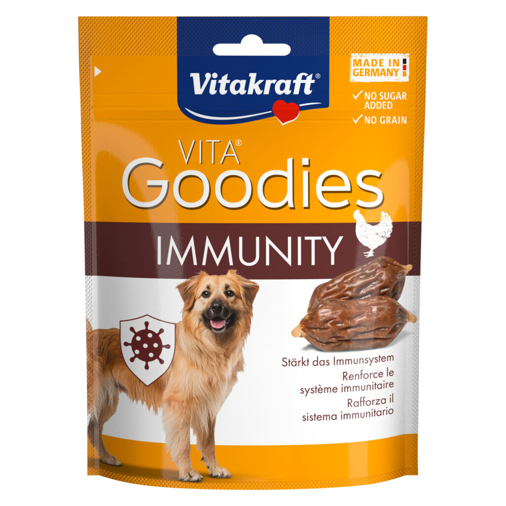 Voordeelpakket: 12x,60g Vitakraft Vita Goodies Immunity hondensnacks