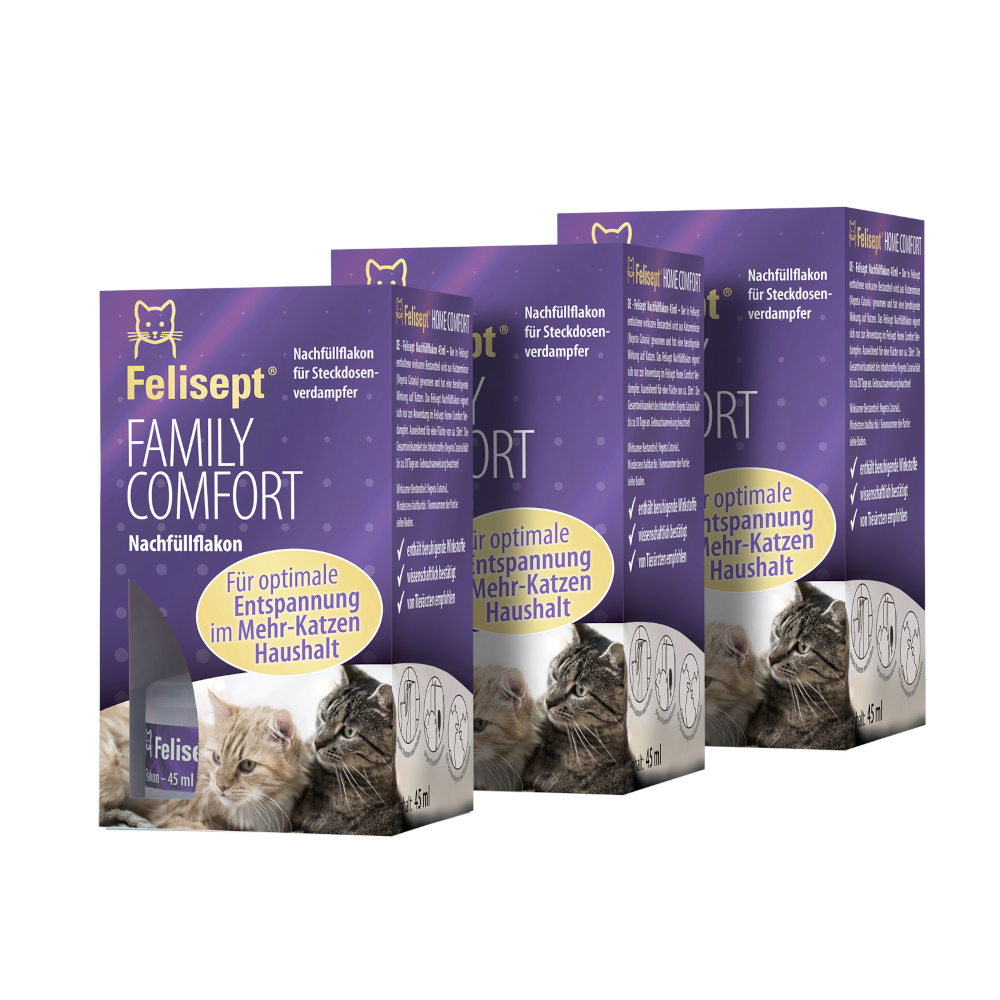 Felisept Family Comfort Navulflacon van 45 ml – Voordeelpak: 3 x Navulflacon 45 ml