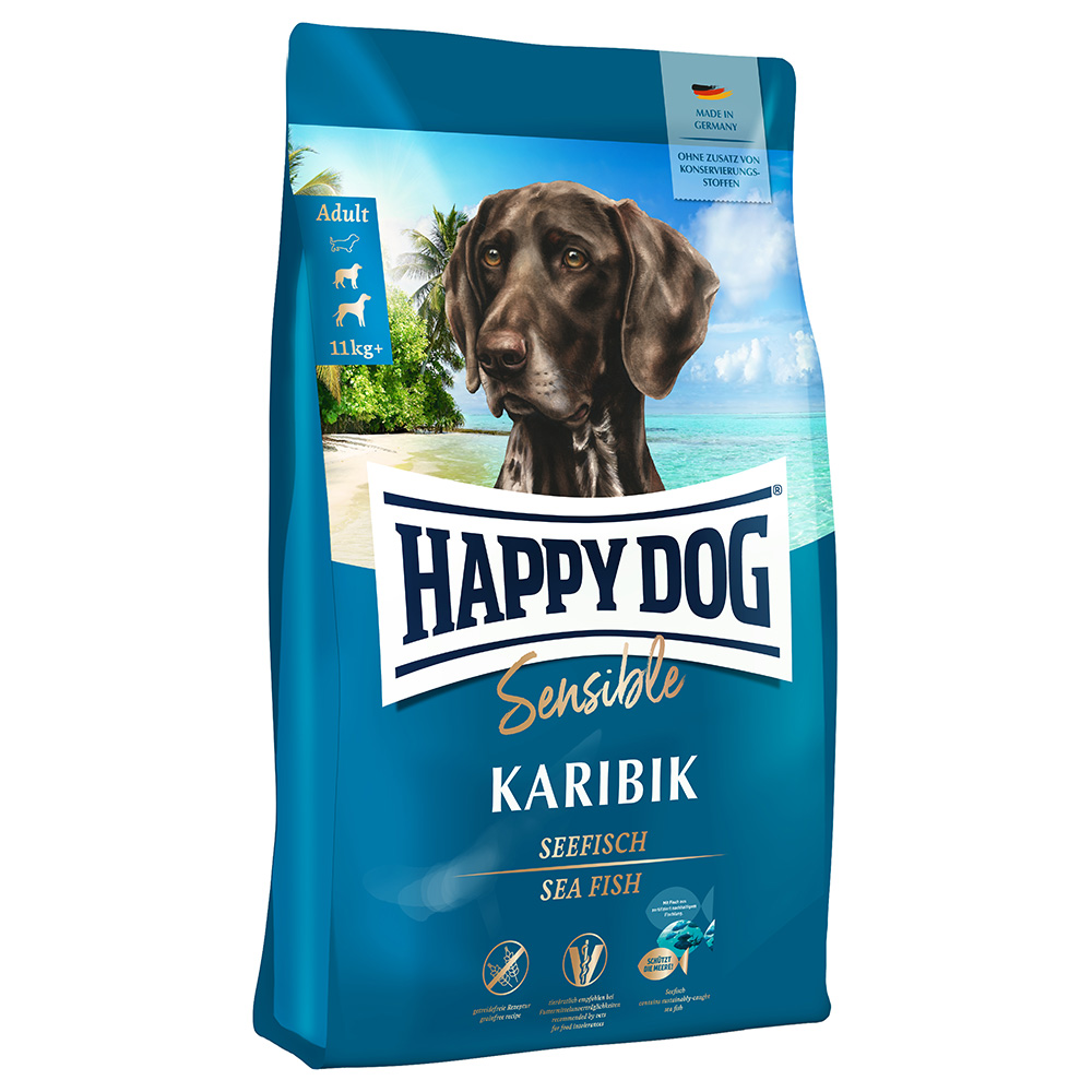 Happy Dog Supreme Sensible Caribbean – Diepzeevis – Dubbelpak 2 x 11 kg