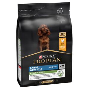 PURINA PRO PLAN Large Athletic Puppy Healthy Start Kip & Rijst Hondenvoer – Dubbelpak: 2 x 3 kg