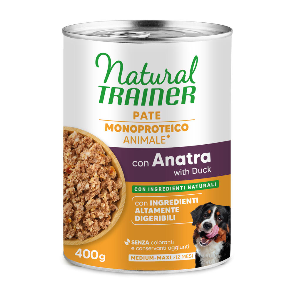 24x400g Eend & Volkoren Gevoelig Geen Gluten Natuurlijk Trainer