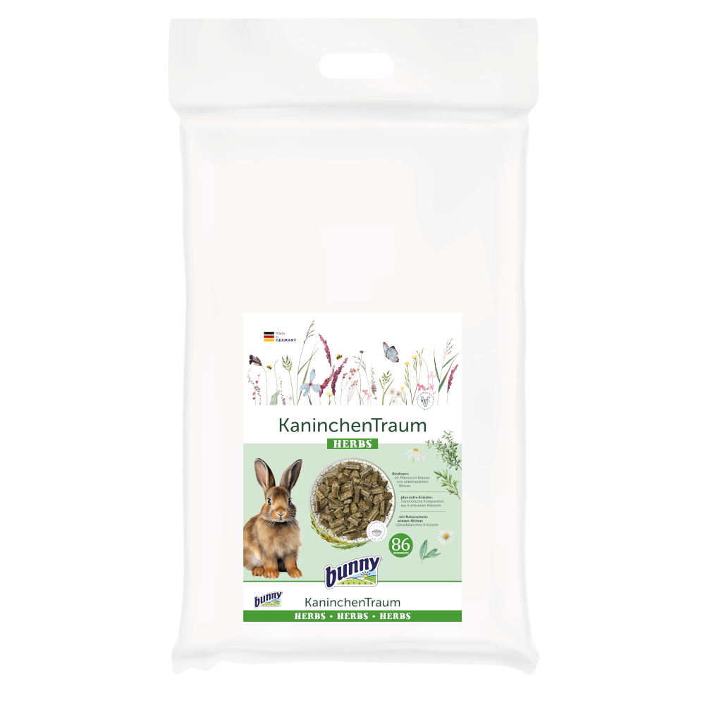 4kg Konijn Droom Kruiden Bunny Konijnenvoer