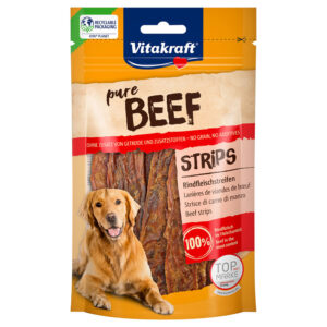 80g Pure Beef Rundvleesrepen Vitakraft Hondensnacks